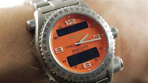 d occasion breitling emergency|Breitling watch with emergency beacon.